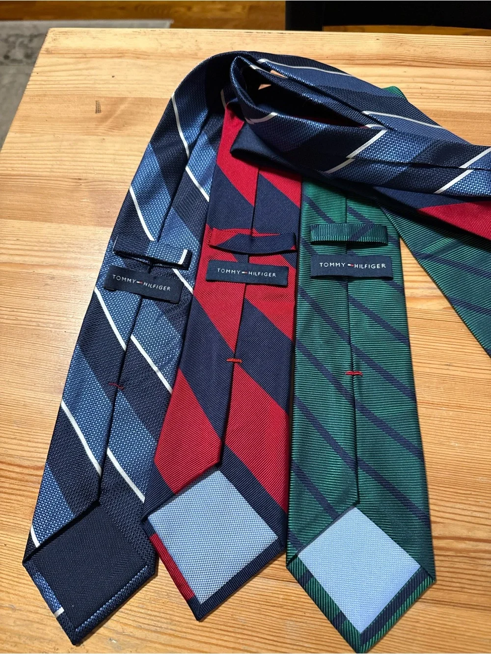 Tommy Hilfiger Ties with Assorted Striped Patterns Lot